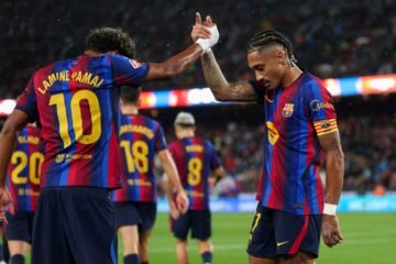 El Barça firma su mejor arranque goleador en la Liga