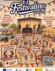 Cruz Roja celebra 15 octubre ‘El Festivalino’ con música, baile y ocio para jóvenes