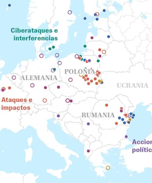 Dónde y cómo Rusia trata de debilitar a los aliados de Ucrania