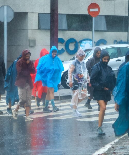 Peligro en el área mediterránea por lluvias muy fuertes, granizo y vientos muy intensos