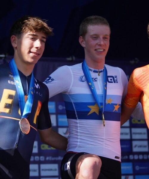 Continúa la fiesta española en el Europeo: Aitor Martínez, plata en la ruta júnior
