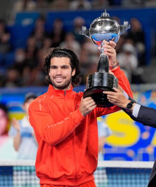 Alcaraz vuelve a ser campeón en Tokio: gana a Lehecka y confirma que ya está de vuelta