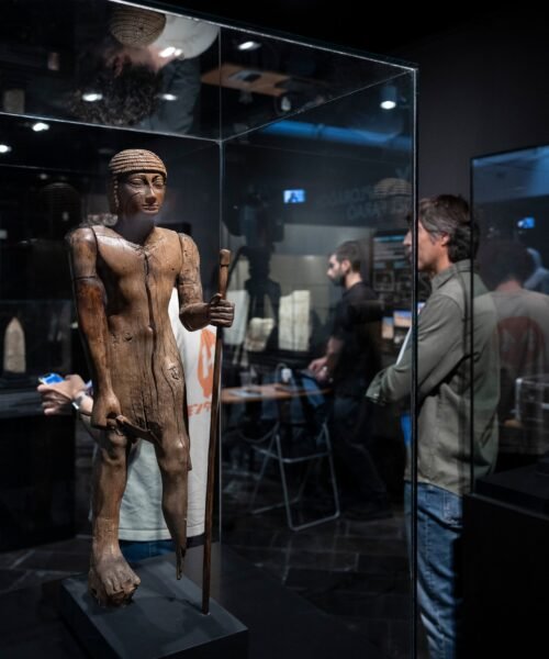 El explorador de los faraones resucita en el Museo Egipcio de Barcelona