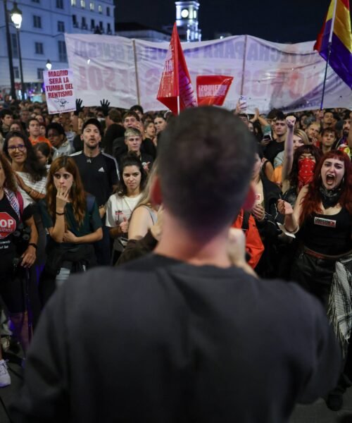 Reacciones a los decretos de vivienda y las acampadas | El Sindicato de Inquilinas seguirá en Sol: “Nuestra presencia será menor, pero no vamos a desaparecer”