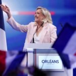 Le Pen promete seguridad y soberanía al lanzar su carrera al Elíseo