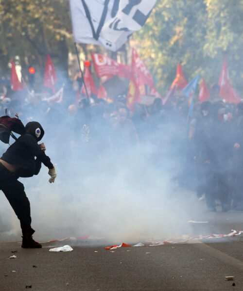 La cólera de los estudiantes toma las calles de Francia