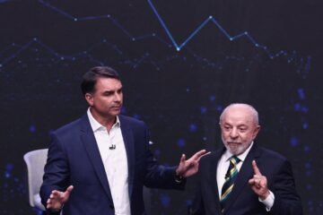 Bolsonaro se lanza contra Lula en un primer debate muy bronco