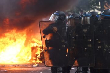 Las protestas estudiantiles en Francia, en imágenes