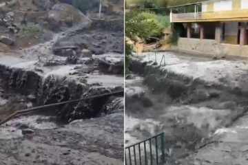 Agua negra bajando por los ríos: pueblos afectados por los incendios de Ávila, sin agua potable por la contaminación