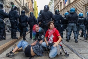 Italia se contagia de las protestas estudiantiles en Francia