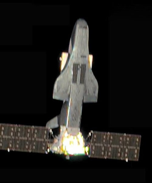 La nave espacial secreta de China, al descubierto en una imagen confirmada por EE. UU.