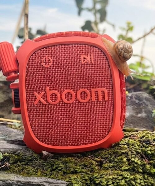 LG xboom Rock: protegido y con la música a cuestas