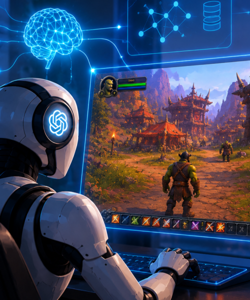 La última versión de Chat GPT juega a World of Warcraft sin ver la pantalla